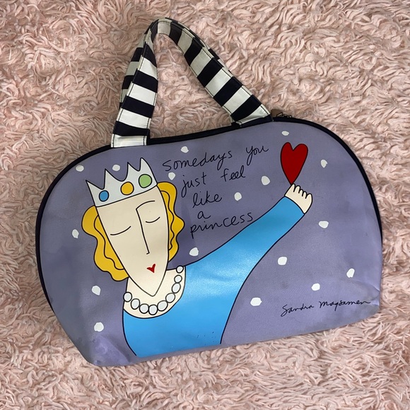 SANDRA MAGSAMEN SILVERSTRI PRINCESS TOILETRY BAG - Picture 8 of 8